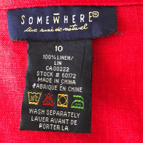 Linen Suit Jacket - Picture 5 of 6